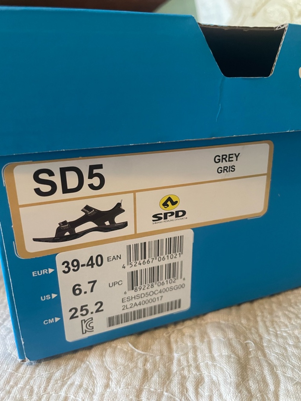 Shimano Black and White Cycling Sandals with SPD Straps unisex. NWT - Picture 8 of 9